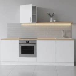 Mueble alto Kira módulo 1 puerta blanco 60 cm