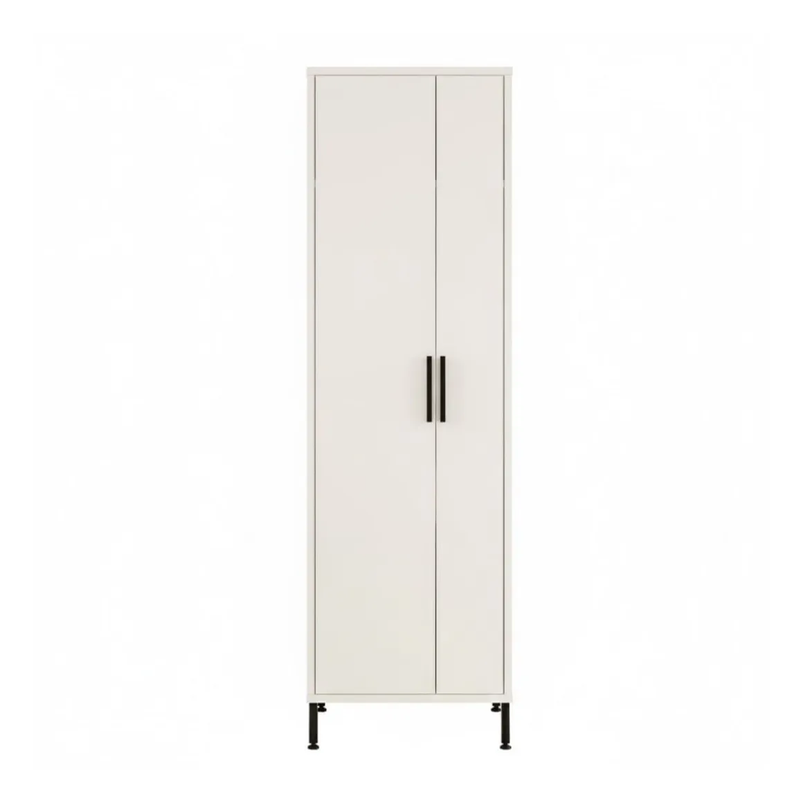 Mueble auxiliar Catorce 4 compartimentos y 2 puertas blanco 165x50,4x35,7 cm