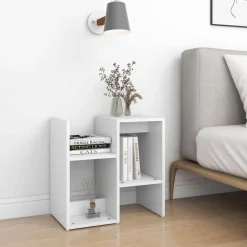 Mueble auxiliar Guayana diseño 2 en 1 minimalista 51,5x50x30 cm