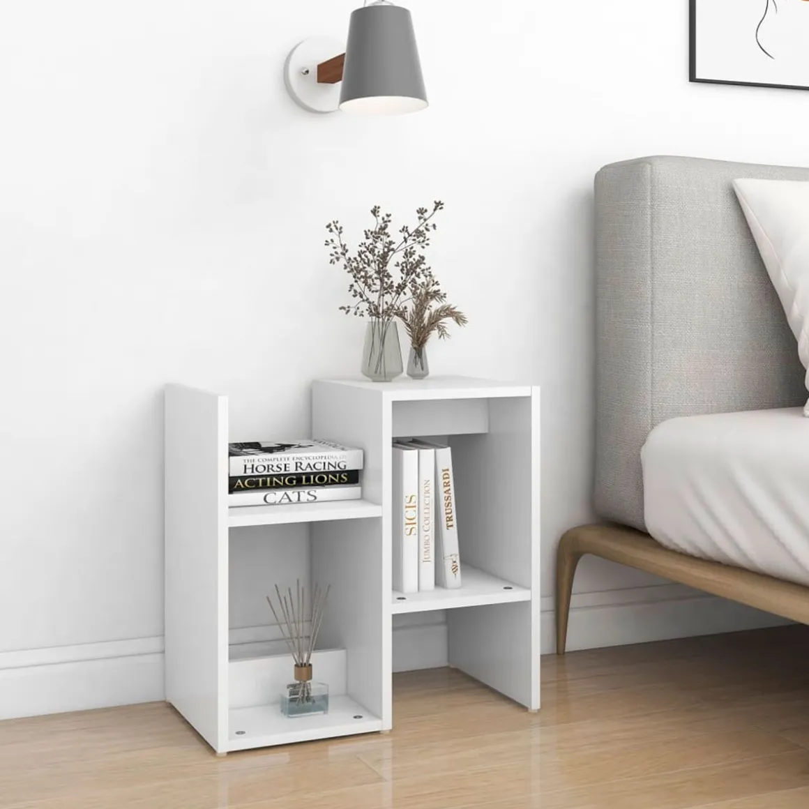 Mueble auxiliar Guayana diseño 2 en 1 minimalista 51,5x50x30 cm