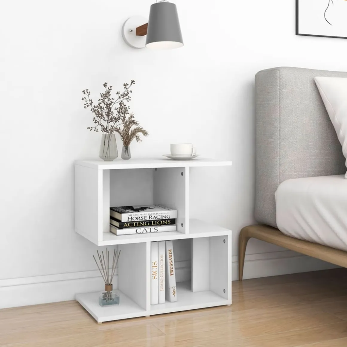 Mueble auxiliar Guayana diseño 2 en 1 minimalista 51,5x50x30 cm
