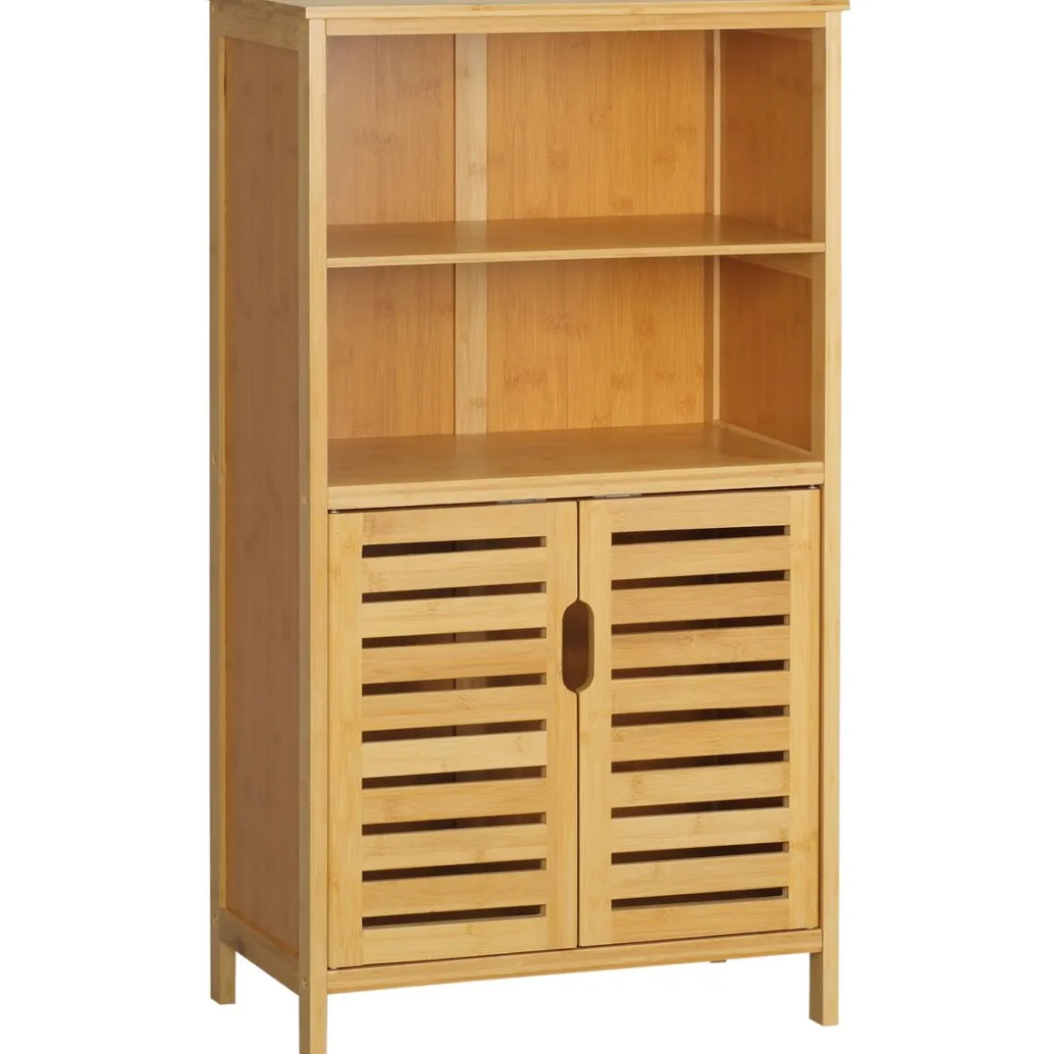 Mueble auxiliar Talo Kleankin 2 puertas + estante natural 92x50x29 cm
