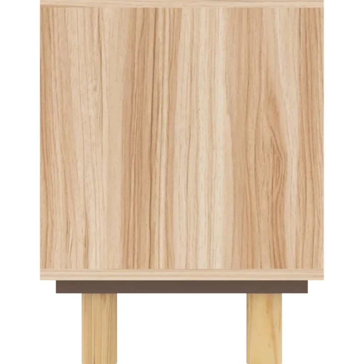 Mueble bajo de TV Beka 2 estantes + 1 puerta 40x80x30 cm