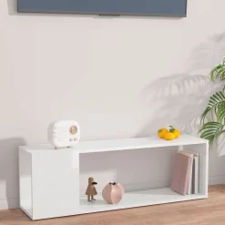 Mueble bajo de TV Bora Bora repisa superior + inferior 32x100x24 cm