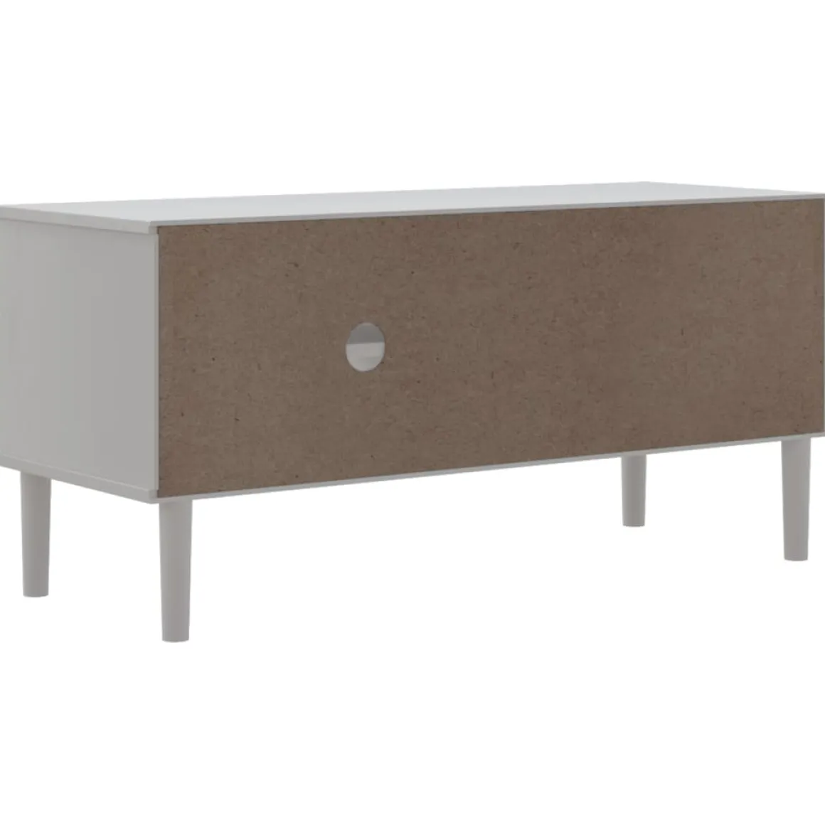 Mueble bajo de TV Senja 1 puerta + 2 huecos 49x106x40 cm