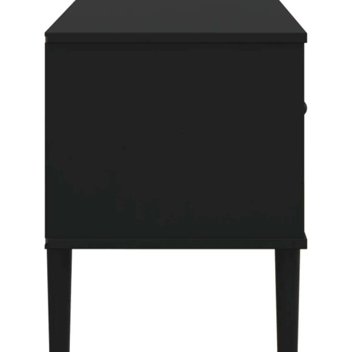 Mueble bajo de TV Senja 1 puerta + 2 huecos 49x106x40 cm