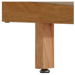 Mueble bajo para TV Homcom 2 armarios + 2 estantes blanco 50x150x39 cm