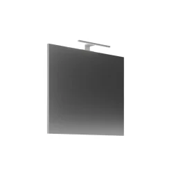 Mueble de baño Lhotse con lavabo y espejo 80 cm