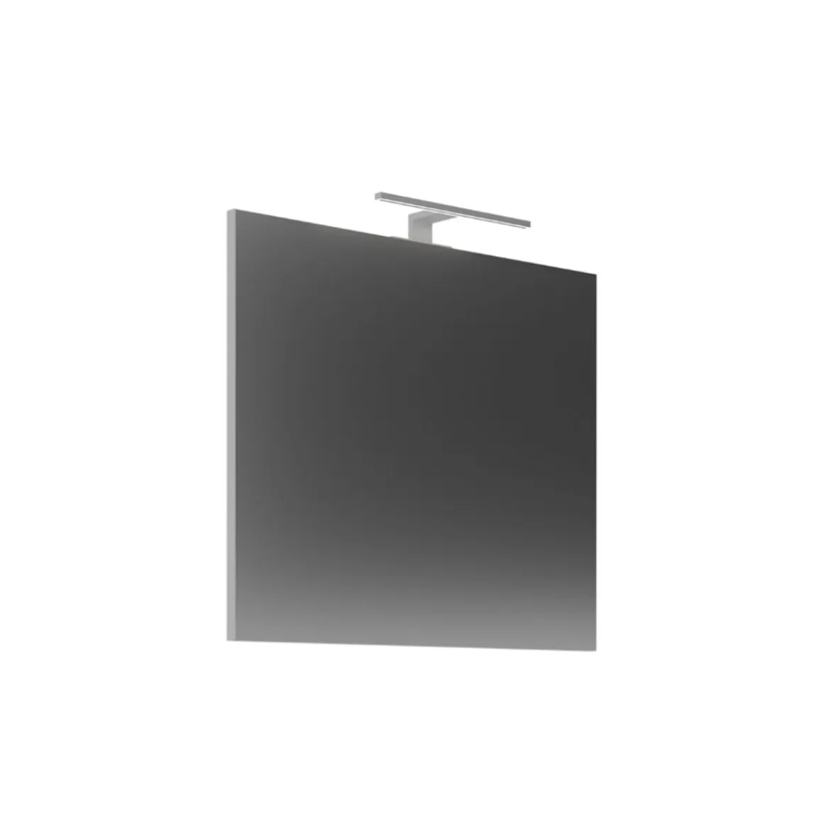 Mueble de baño Lhotse con lavabo y espejo 80 cm
