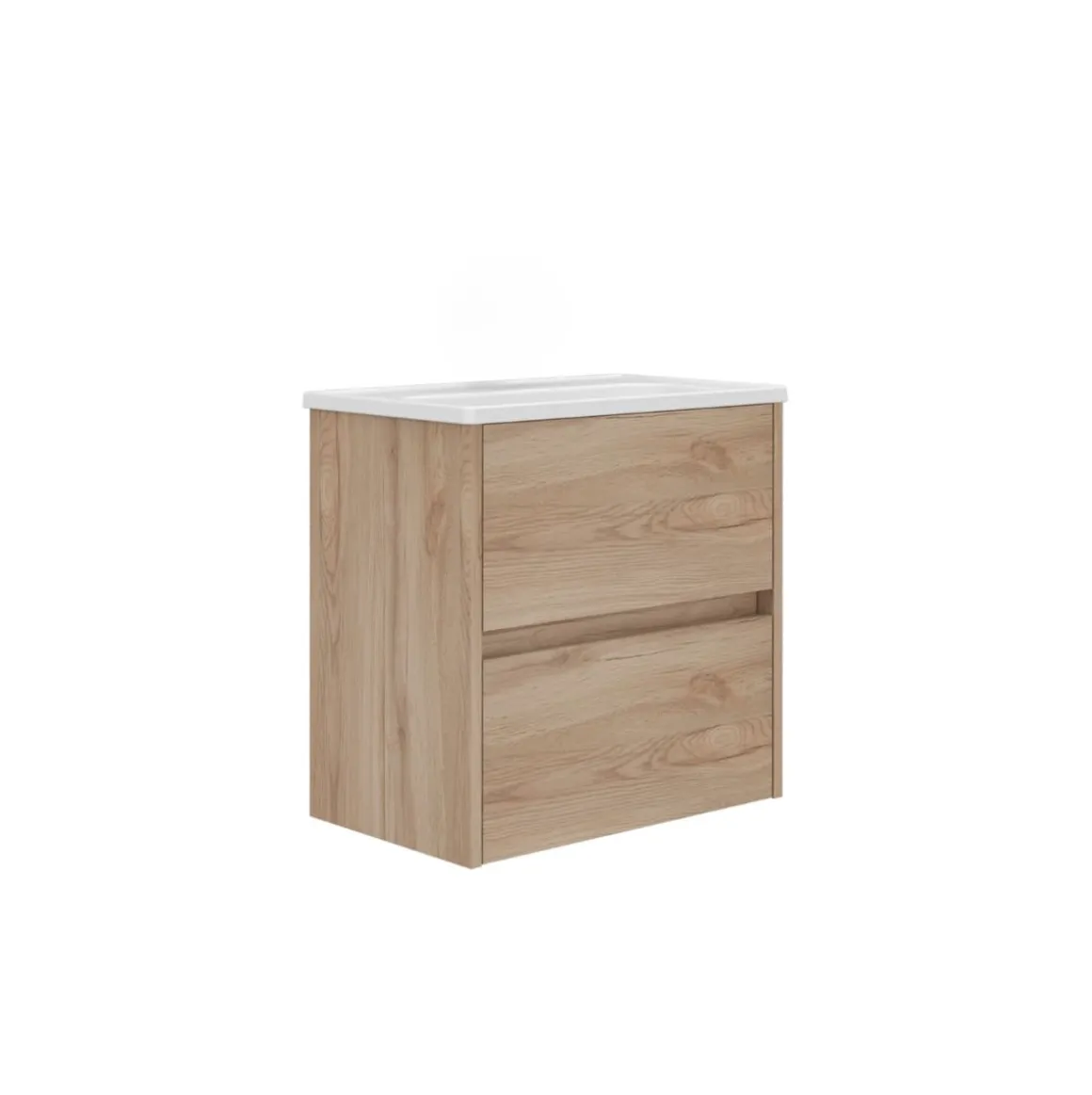 Mueble de baño Lova con lavabo y espejo 60 cm