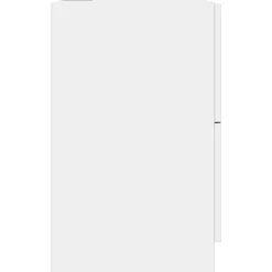 Mueble de baño Vera puerta abatible + cajón blanco 59x59x37 cm