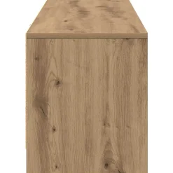 Mueble de TV Alberta 3 cajones + LED natural 40x140x34 cm