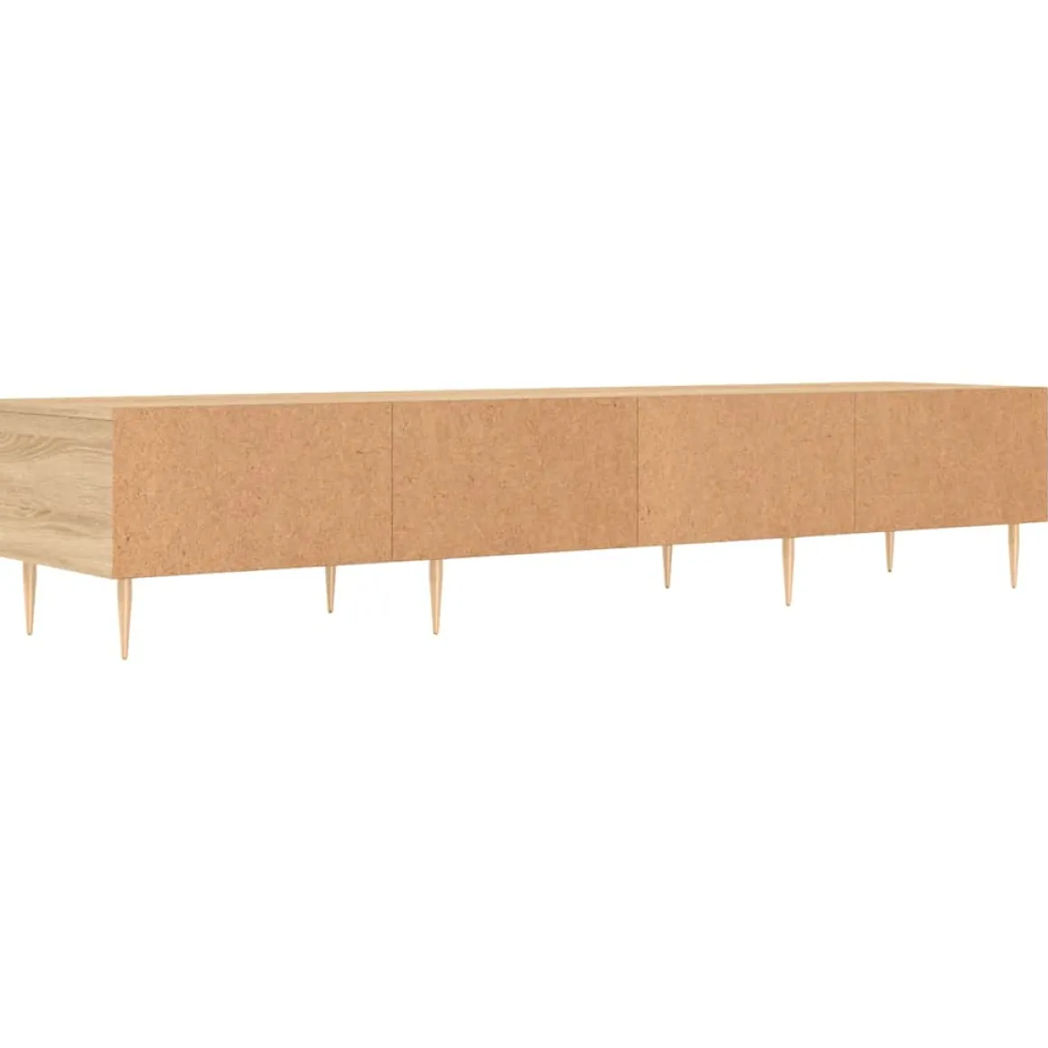 Mueble de TV Alexa roble 30x150x36 cm