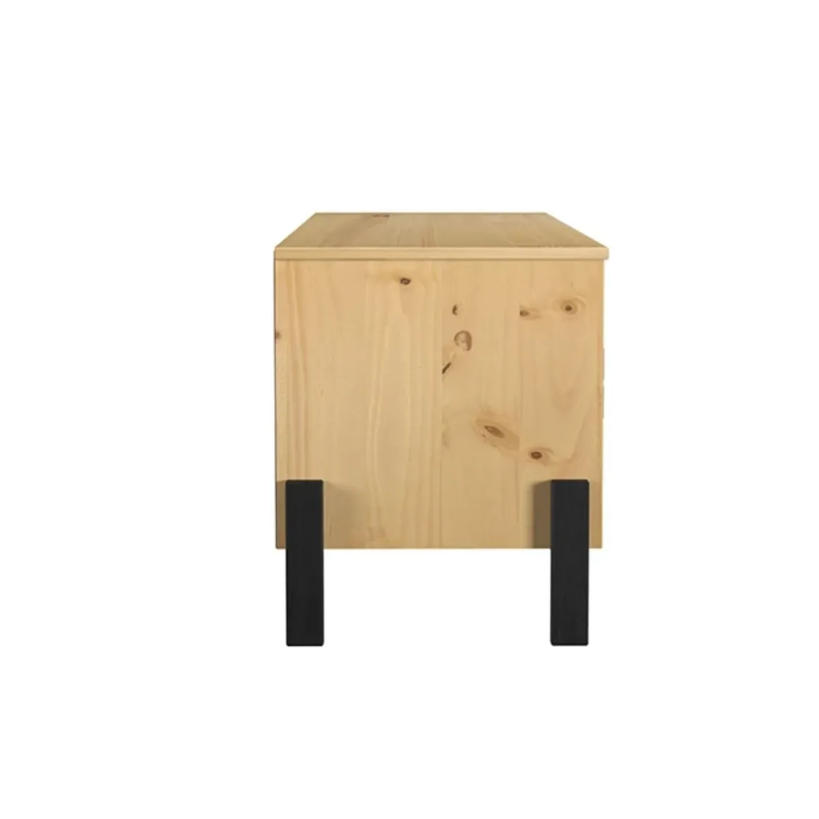 Mueble de TV Almería 4 cajones + 2 compartimentos natural 48x149x40 cm