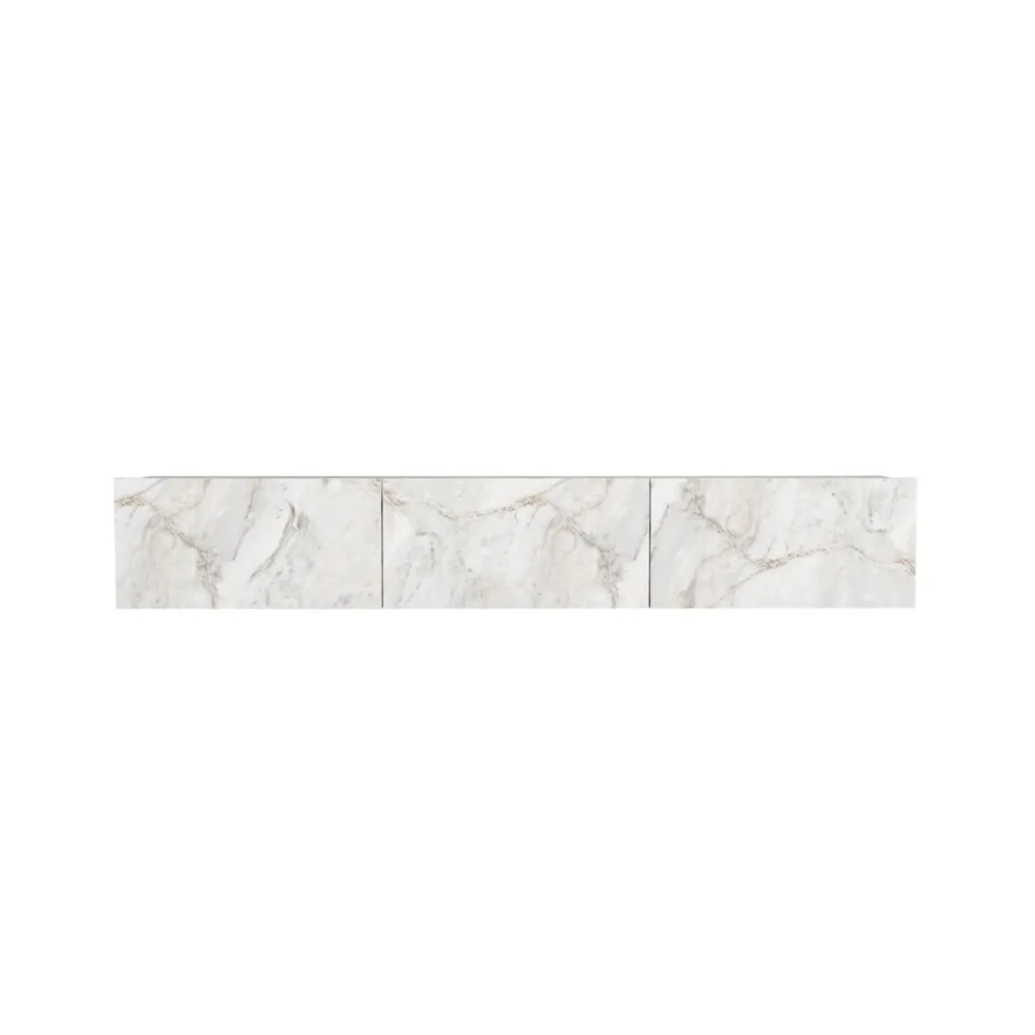 Mueble de TV Damla 3 puertas abatibles con luz LED 29,5x180x29,5 cm