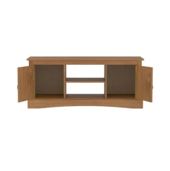Mueble de TV Águila 2 puertas + 2 compartimentos marrón 40x120x51 cm
