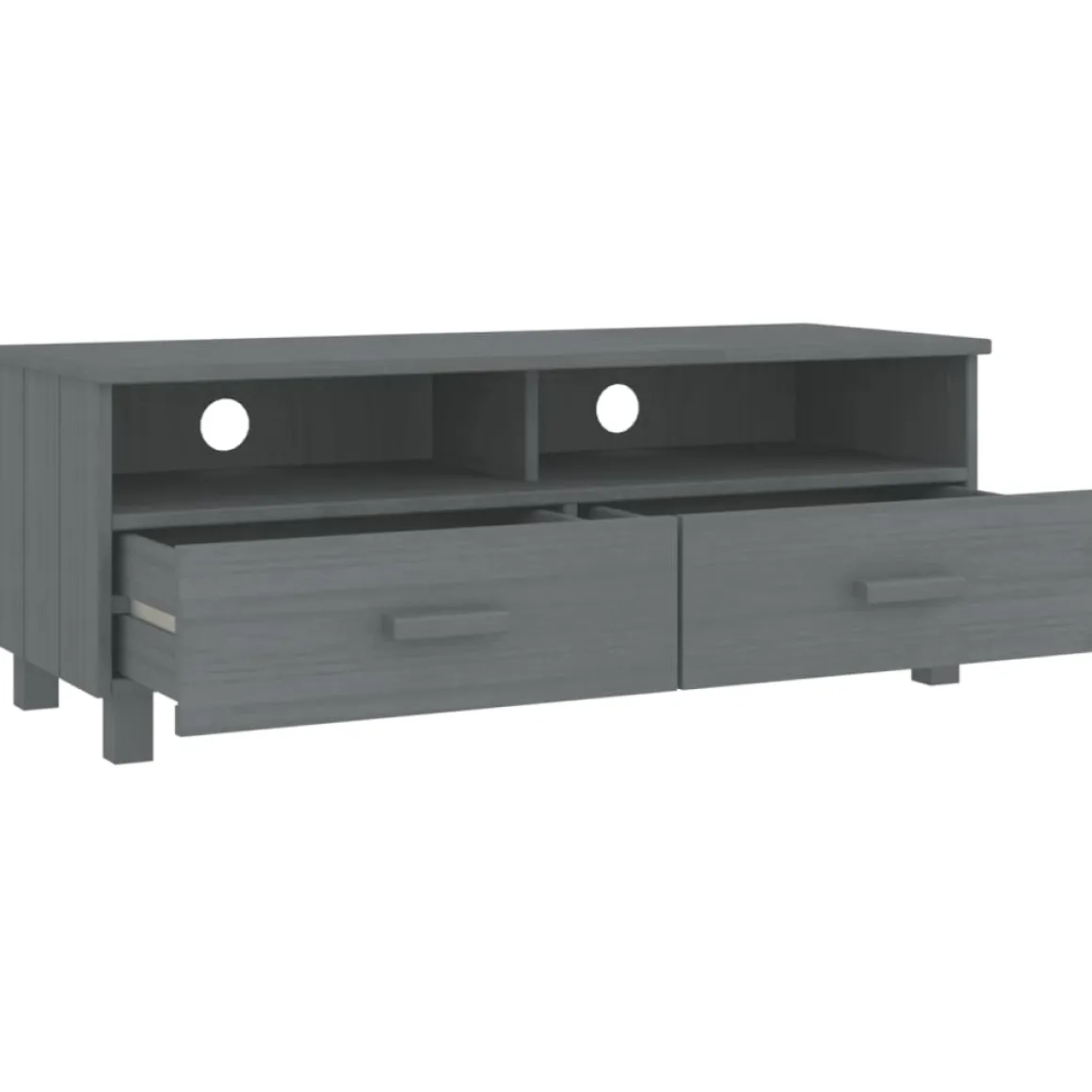 Mueble de TV Hamar 2 cajones + 2 compartimentos 40x106x40 cm