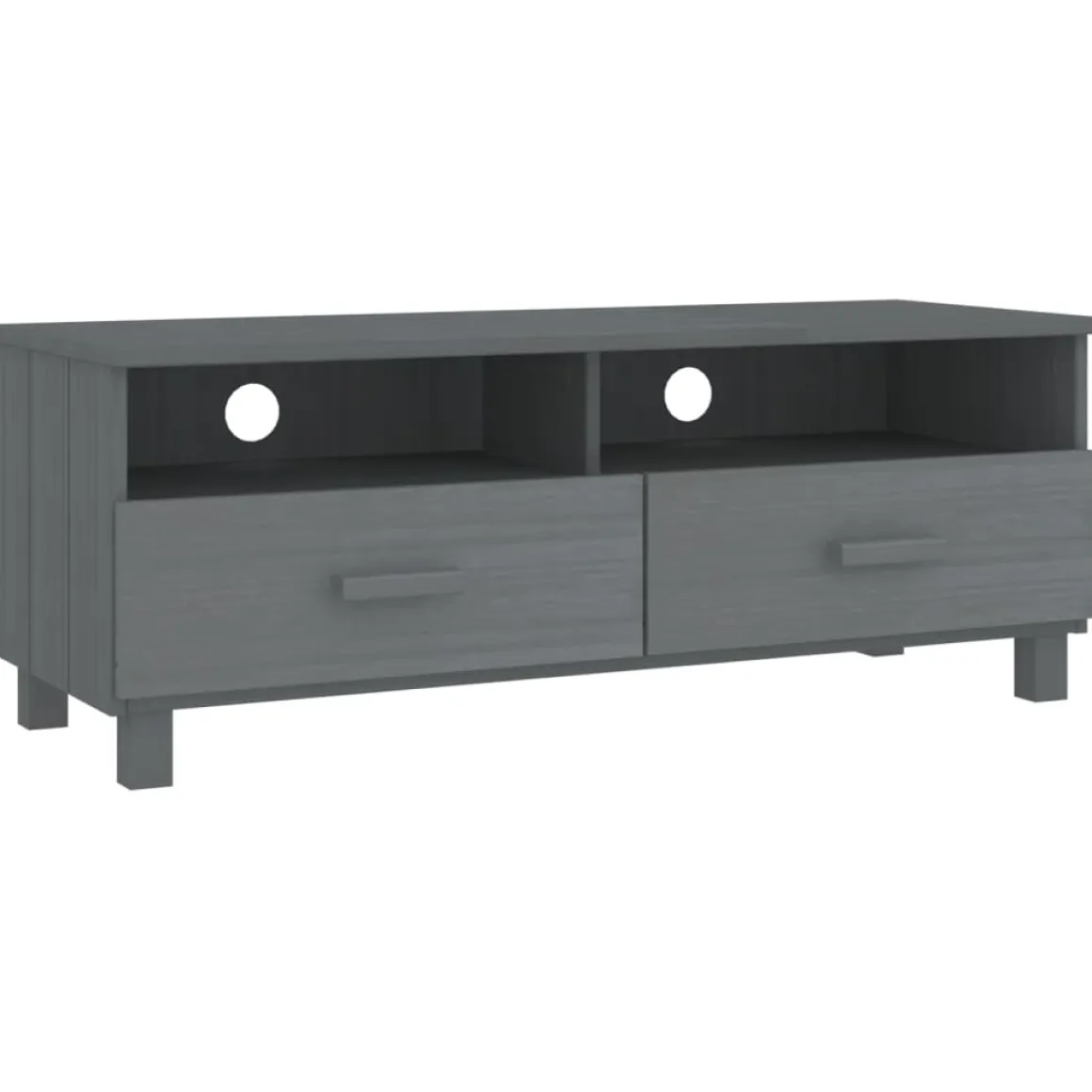 Mueble de TV Hamar 2 cajones + 2 compartimentos 40x106x40 cm