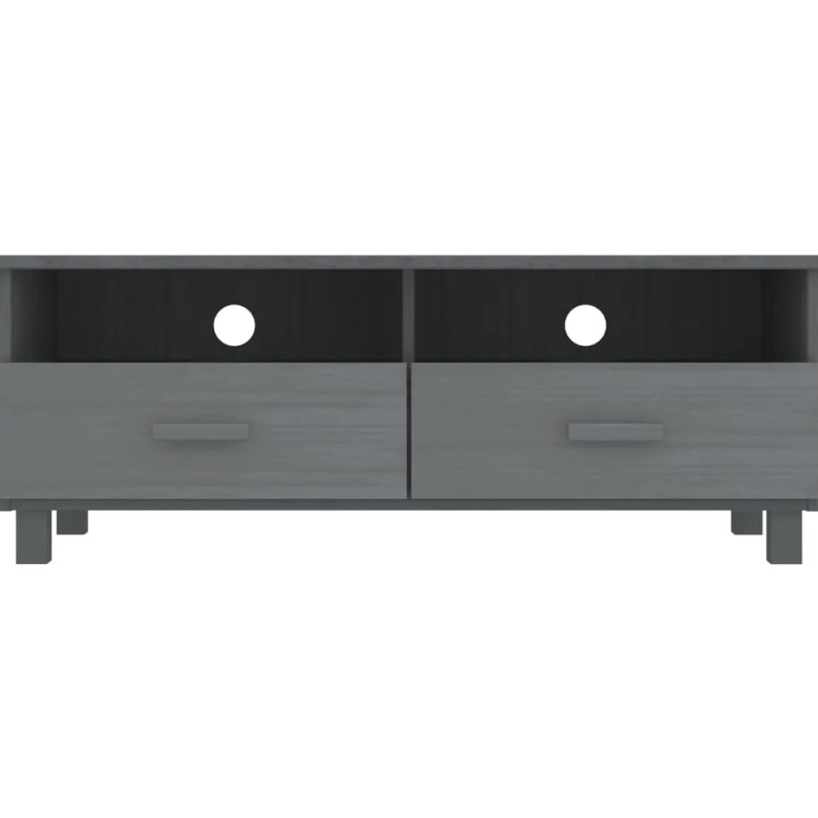 Mueble de TV Hamar 2 cajones + 2 compartimentos 40x106x40 cm