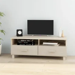 Mueble de TV Hamar 2 cajones + 2 compartimentos 40x106x40 cm
