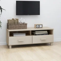Mueble de TV Hamar 2 cajones + 2 compartimentos 40x106x40 cm