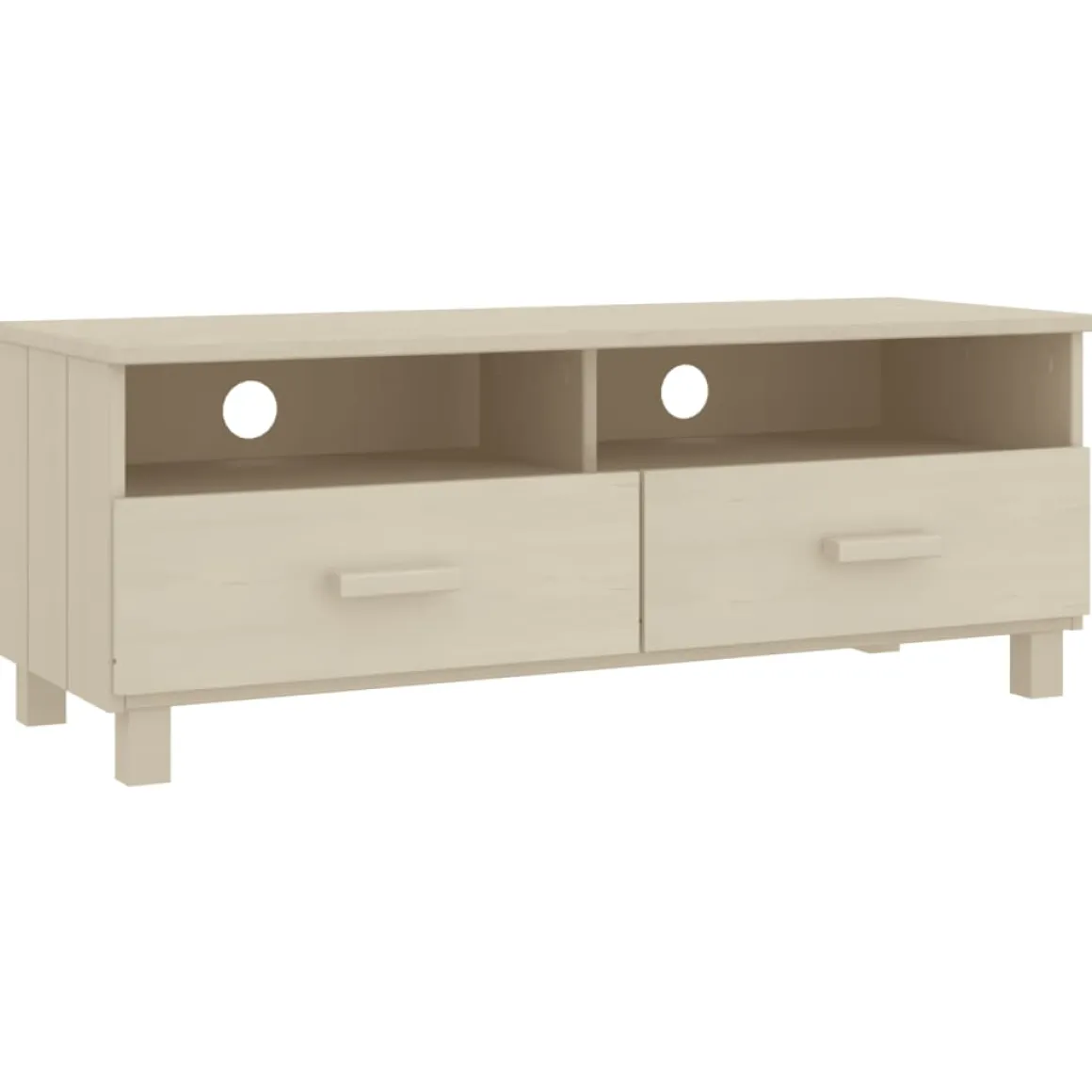 Mueble de TV Hamar 2 cajones + 2 compartimentos 40x106x40 cm
