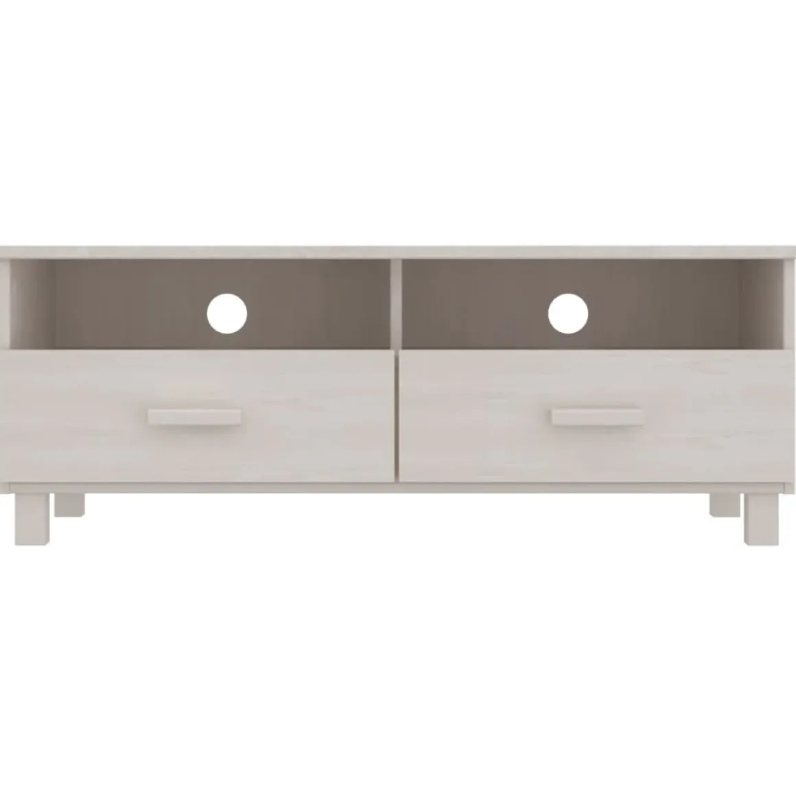 Mueble de TV Hamar 2 cajones + 2 compartimentos 40x106x40 cm