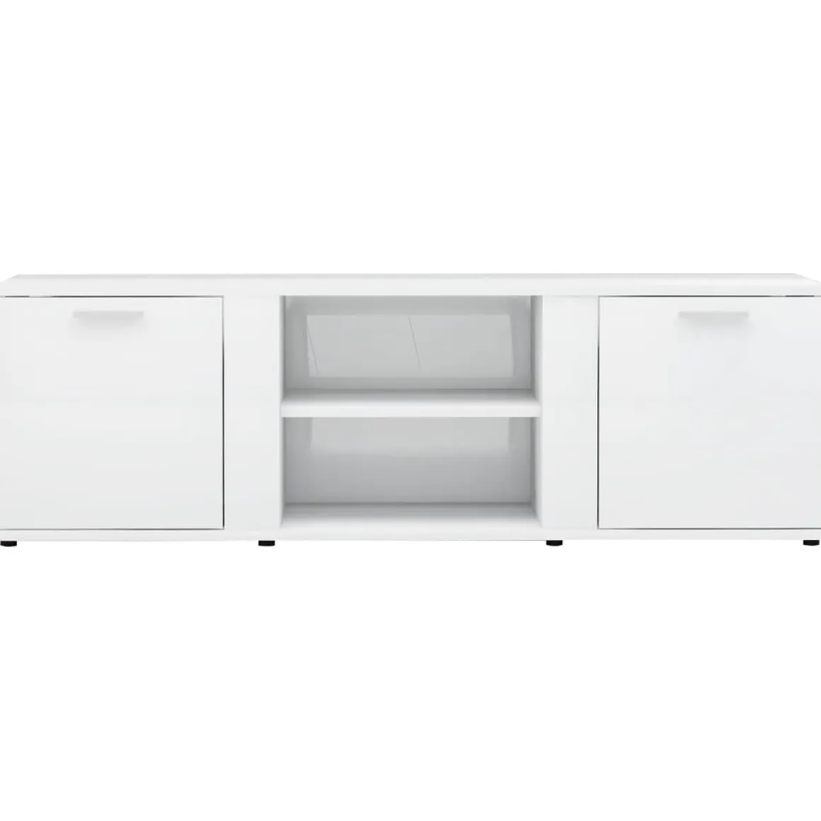 Mueble de TV Lima 2 puertas + 2 compartimentos 37x120x34 cm