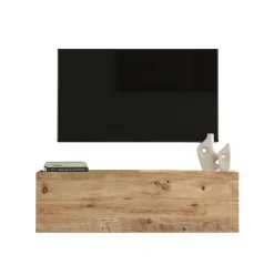 Mueble de TV Ona puerta abatible natural 29x100x31 cm