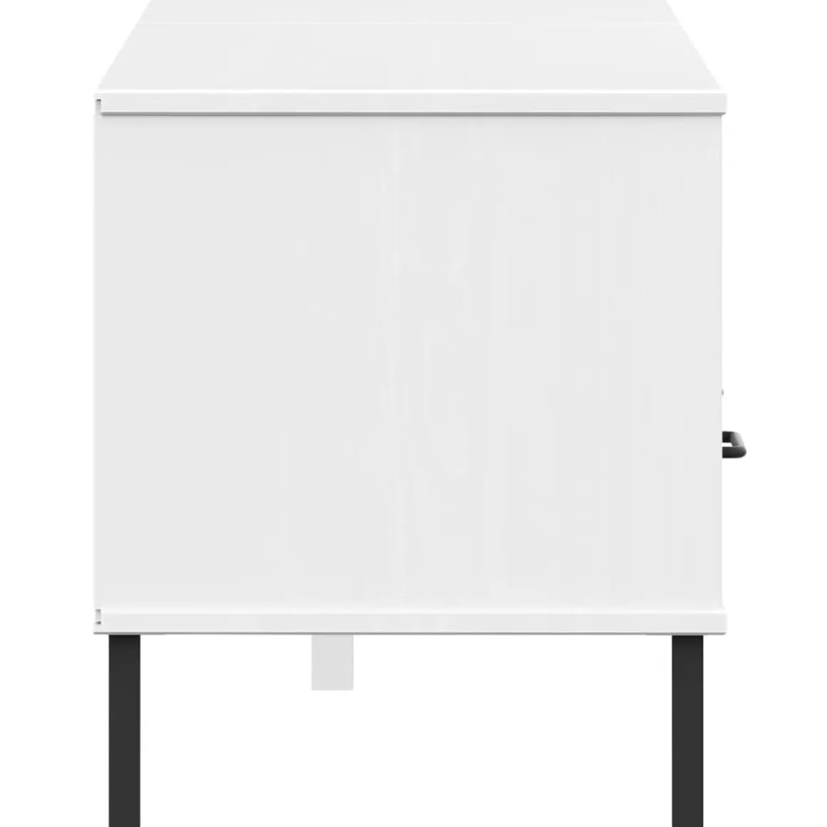 Mueble de TV Oslo 2 cajones + armario + compartimento madera de pino 46,5x158x40 cm