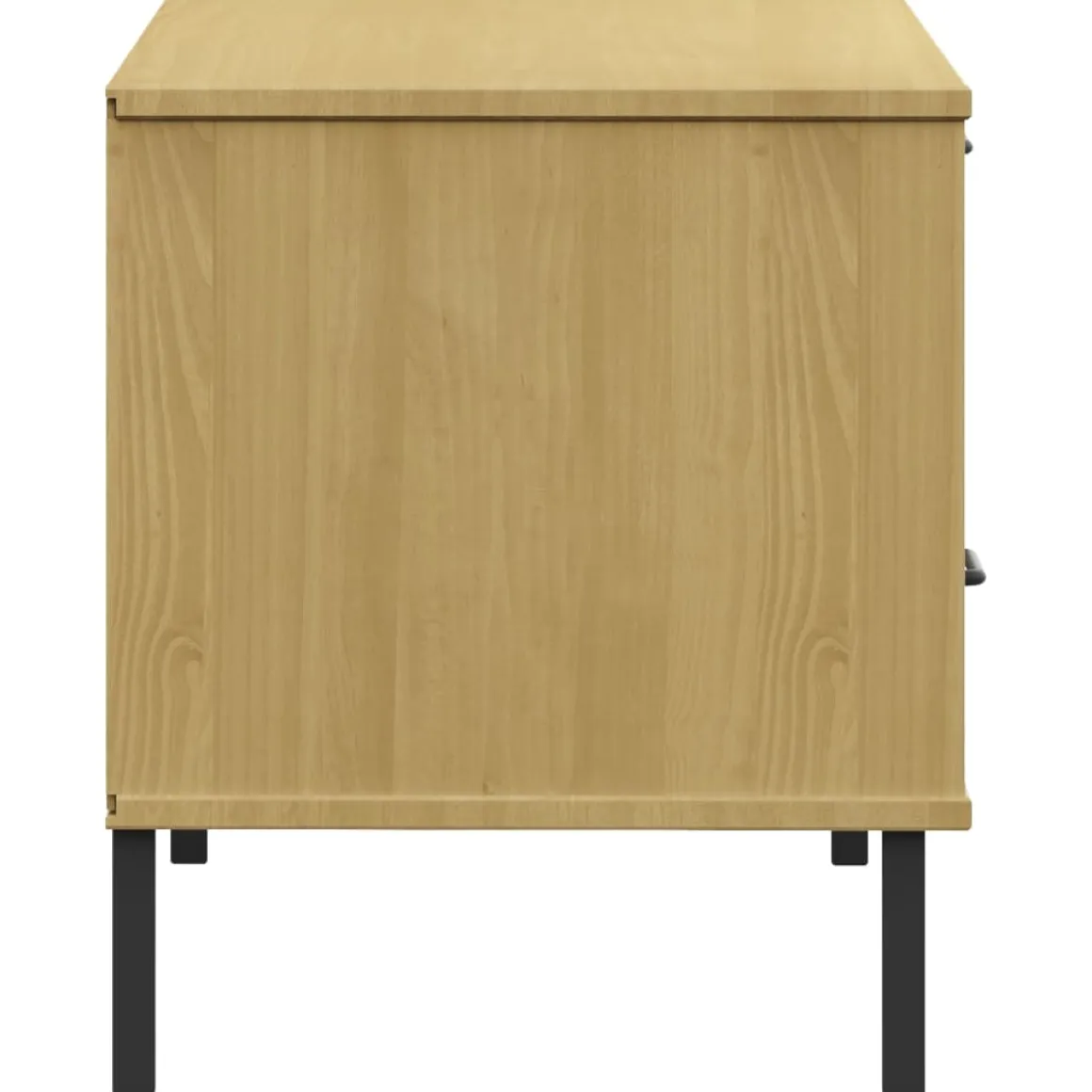 Mueble de TV Oslo cajón + compartimento + armario madera de pino 46,5x106x40 cm