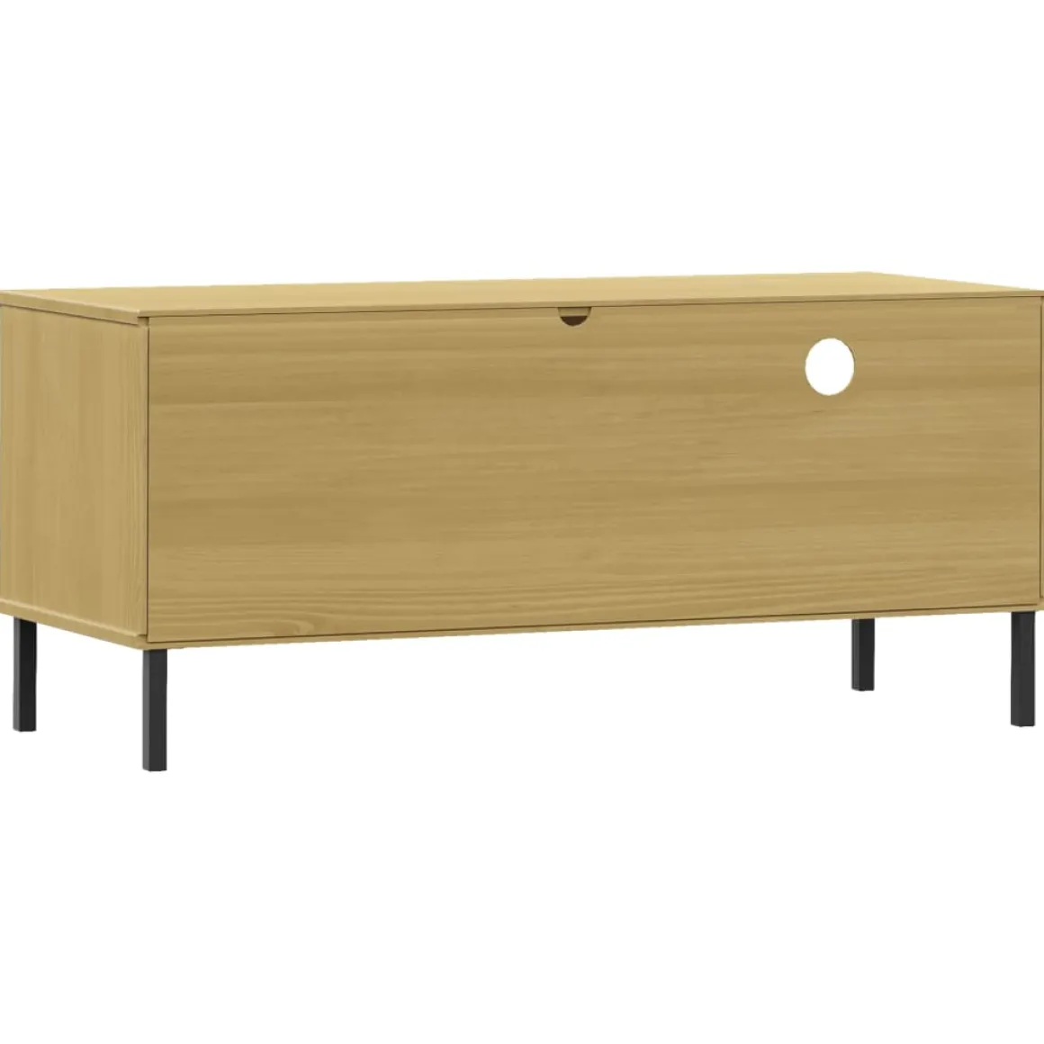 Mueble de TV Oslo cajón + compartimento + armario madera de pino 46,5x106x40 cm