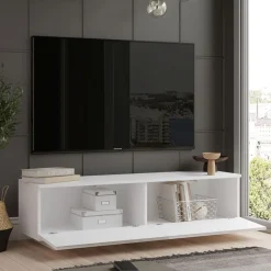 Mueble de TV Sorata 2 puertas abatibles 38,2x140x35,5 cm