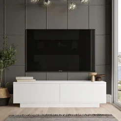 Mueble de TV Sorata 2 puertas abatibles 38,2x140x35,5 cm