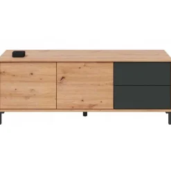 Mueble de TV Urban Plus 2 armarios + 2 cajones 47x130x41 cm