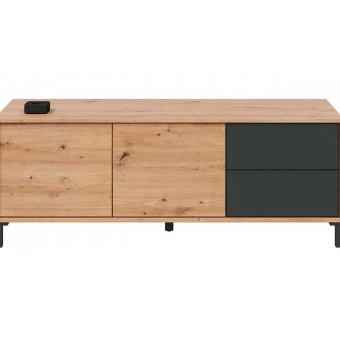 Mueble de TV Urban Plus 2 armarios + 2 cajones 47x130x41 cm