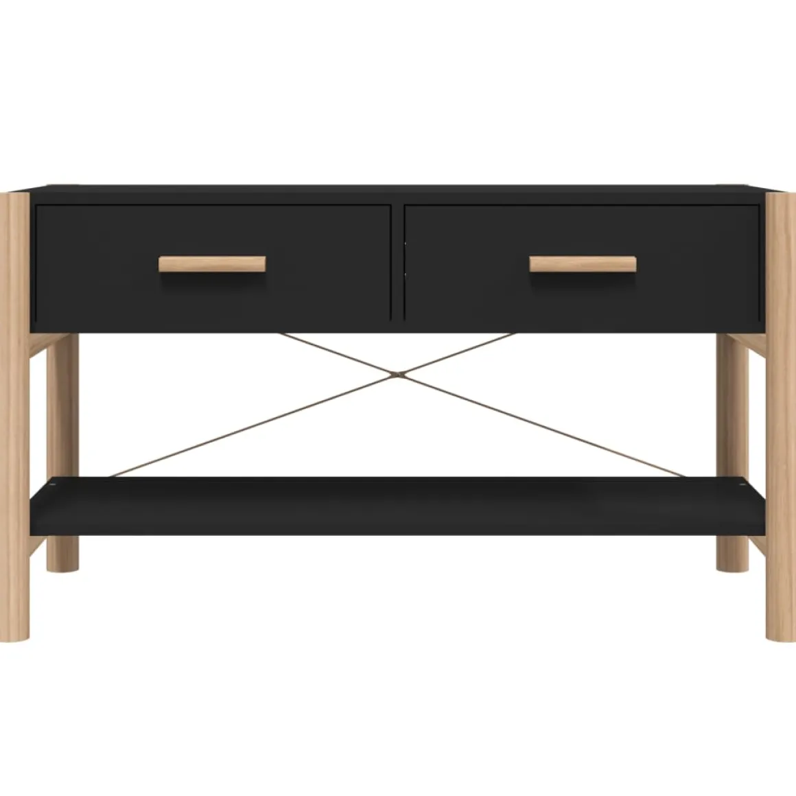 Mueble para TV Mila 2 cajones + estante inferior 45x82x38 cm