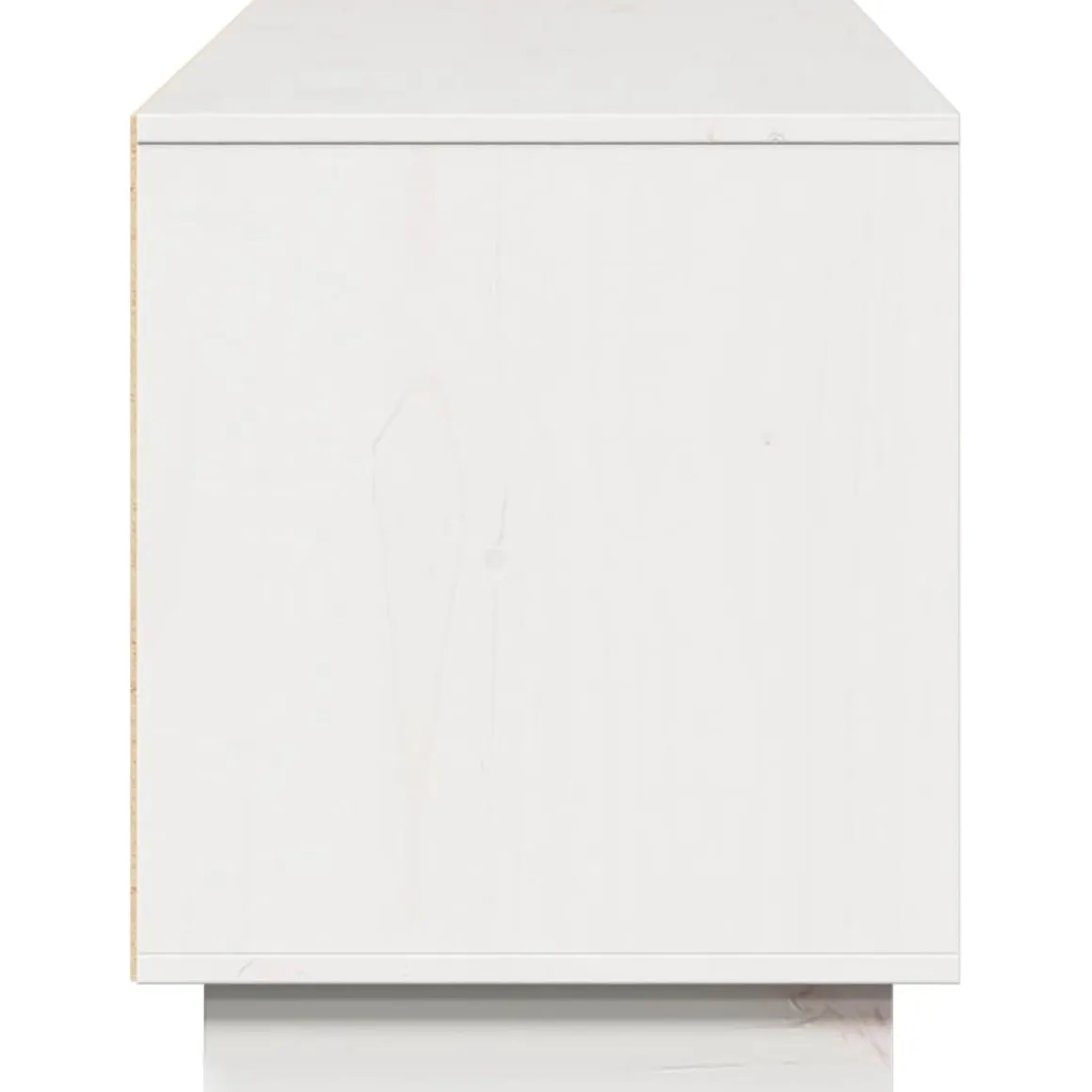Mueble TV Atenas 4 puertas blanco 45x156x37 cm