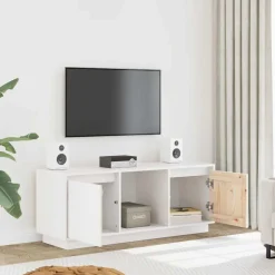 Mueble TV Gredos 2 puertas + 1 compartimento abierto 44x103x29 cm