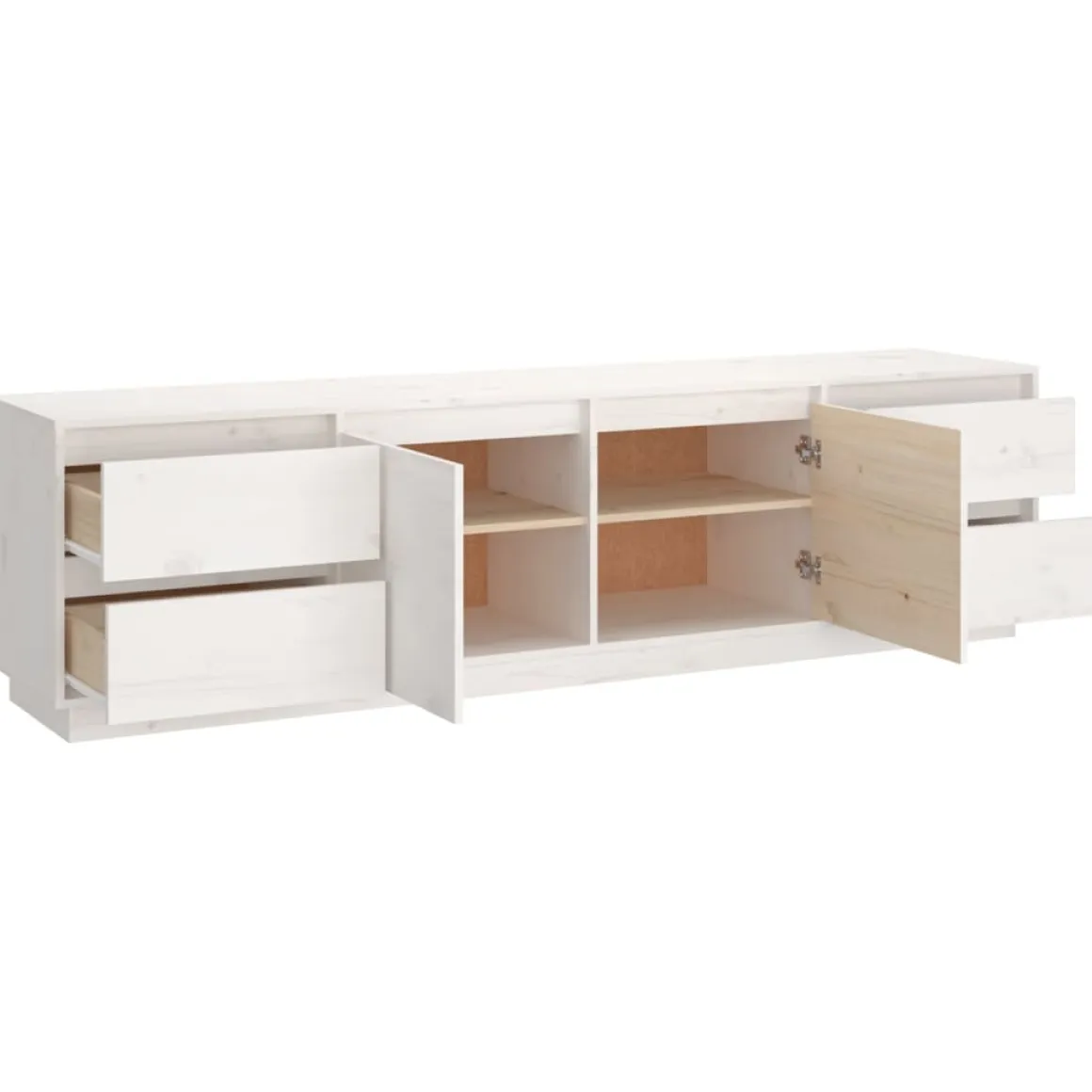 Mueble TV Laura 2 puertas + 4 cajones 47,5x176x37 cm