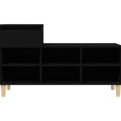 Mueble zapatero 1 cajón 6 compartimentos 60x102x36 cm