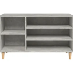 Mueble zapatero 5 compartimentos madera 60x102x36 cm