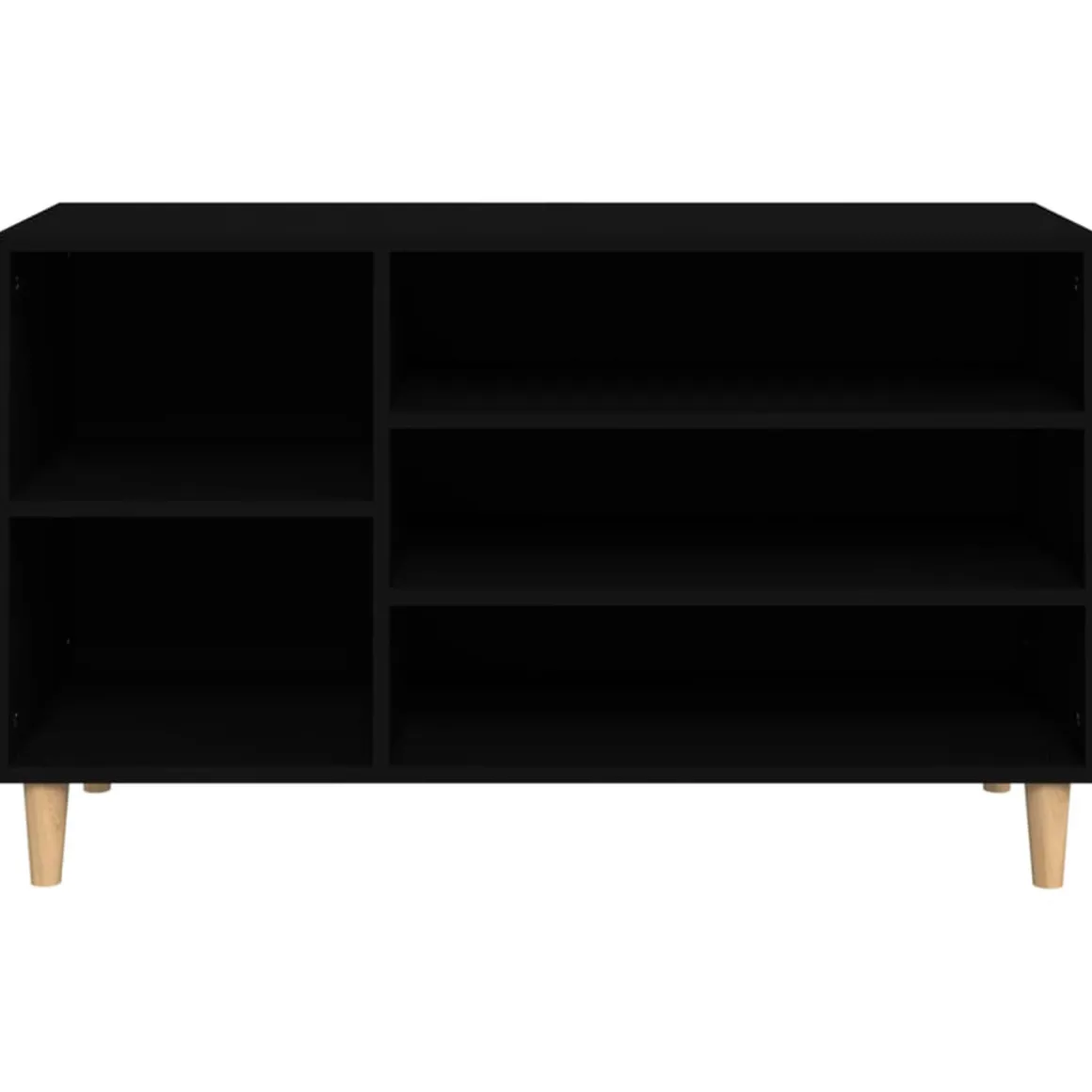 Mueble zapatero 5 compartimentos madera 60x102x36 cm