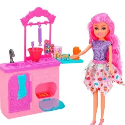 Muñeca Queen Kitchen Zuru Sparkle Girlz con accesorios +3A