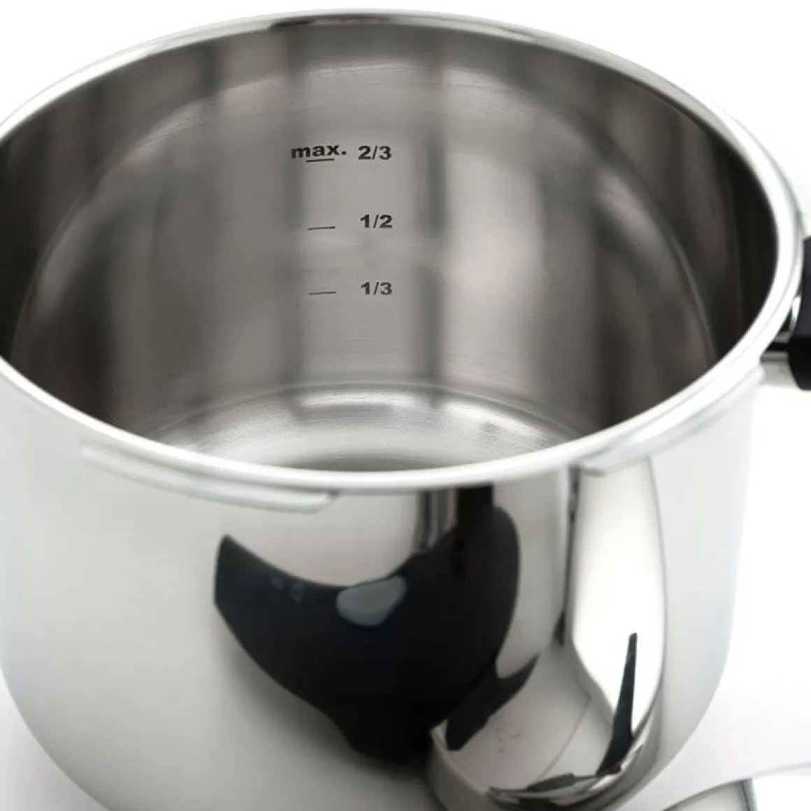 Olla a presión Noble Pyrex 6L acero inoxidable Ø22x16 cm