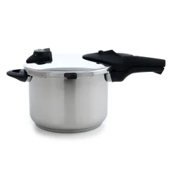 Olla a presión Noble Pyrex 6L acero inoxidable Ø22x16 cm