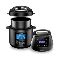 Olla a presión programable + freidora de aire Foodie Pot Cloen 6L 20 programas negro