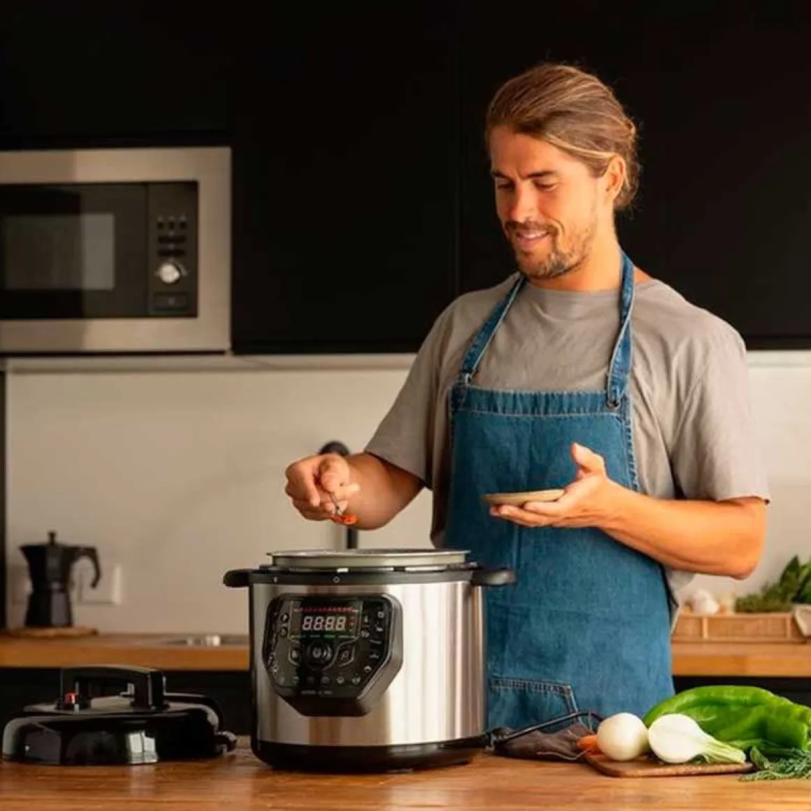 Olla Gm Cecotec Modelo H Fry 6l Programable Inox