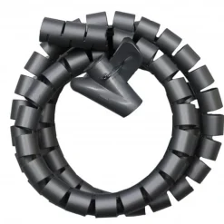 Ordenacables 1.5m - 25mm diámetro gris