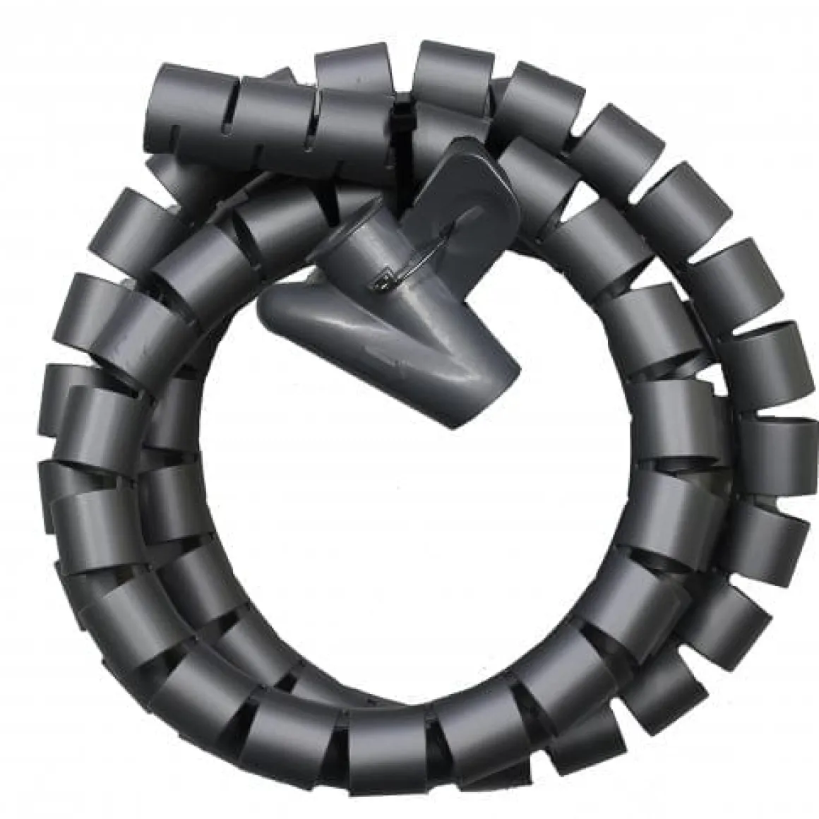 Ordenacables 1.5m - 25mm diámetro gris